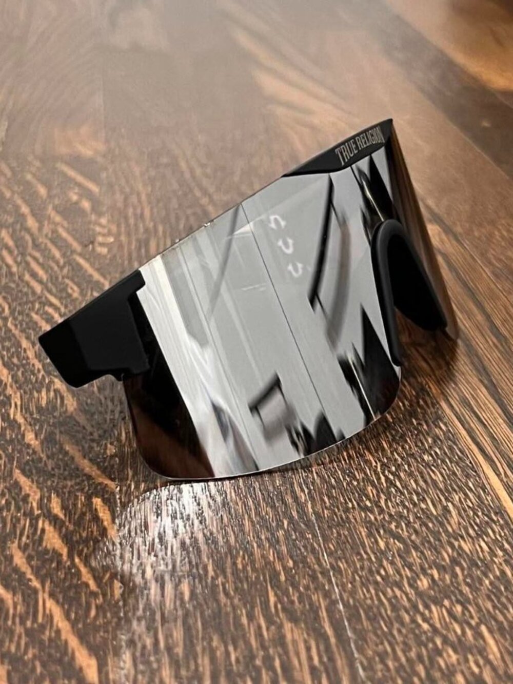 true religion y2k rimless silver mirror glasses - Picture 3 of 3